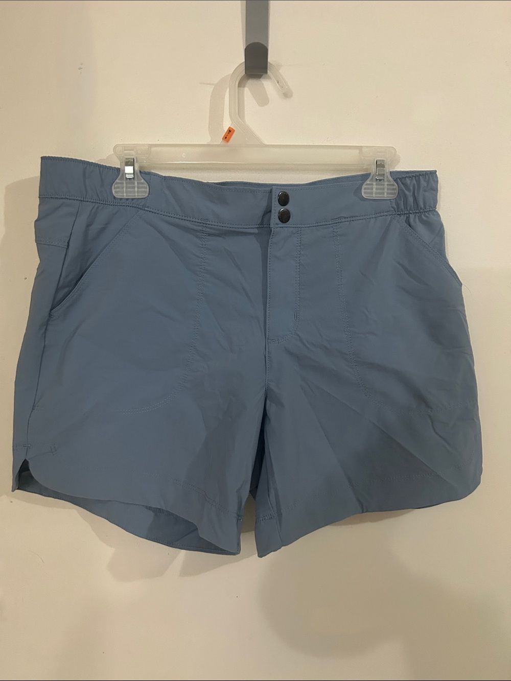 Women's Lightweight Cargo Shorts - Dusty Blue